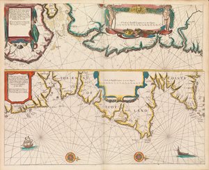 英国领航员的第一本书：描述北方航行，约 1671 年（纸张）