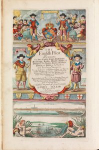英国领航员的第一本书：描述北方航行，约 1671 年（纸张）