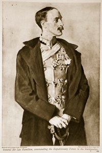 1914  -  1919年，伊恩·汉密尔顿爵士将军在达达尼尔海峡指挥远征军 作者 约翰·辛格·萨金特