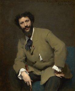 卡罗勒斯·杜兰（Carolus-Duran）肖像，1879年 作者 约翰·辛格·萨金特
