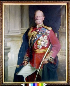 弗雷德里克-斯利-罗伯茨爵士（1832-1914）将军的肖像 约翰-辛格-萨金特（1856-1925）的画作。1906年 伦敦国家肖像馆 作者 约翰·辛格·萨金特