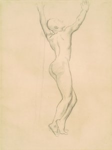 阿波罗和达芙妮的研究，约1918年。 作者 约翰·辛格·萨金特