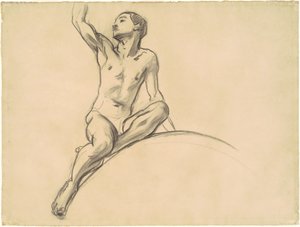 音乐之上的人物研究，1919-1920。 作者 约翰·辛格·萨金特