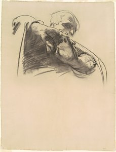 主的受难和死亡》的研究，1909-1916。 作者 约翰·辛格·萨金特