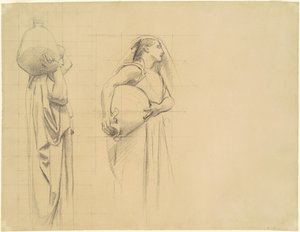 "Danaïdes "的研究 作者 约翰·辛格·萨金特