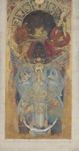 波士顿公共图书馆壁画研究：拱门设计 作者 约翰·辛格·萨金特
