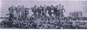 更衣室。 1947年柯林斯出版的英国探险公司Mustard Gas的伤亡人数 作者 约翰·辛格·萨金特