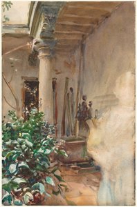 The Patio 作者 约翰·辛格·萨金特