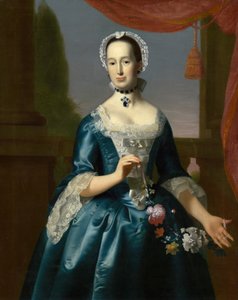 安妮-费尔柴尔-鲍勒 梅特卡夫-鲍勒夫人，约1763年。 作者 约翰·辛格尔顿·科普利