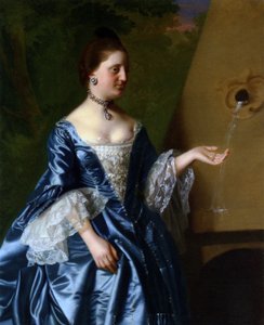 Alice Hooper女士，1763年 作者 约翰·辛格尔顿·科普利