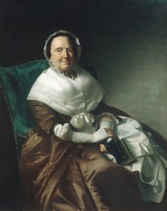 西尔维努斯·伯恩夫人（Sylvanus Bourne），1766年。 作者 约翰·辛格尔顿·科普利