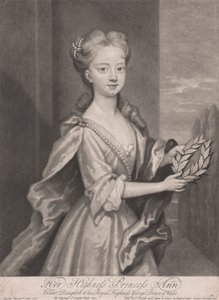 安公主殿下，乔治-威尔士亲王殿下的长女，1720 年