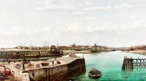 桑德兰港，1883年