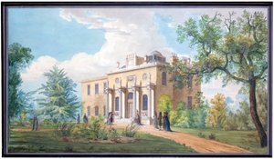 Palinghanger Manor，Ealing，1800年11月7日（笔和墨水在纸上写着）