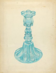 烛台，约1940年。 作者 约翰·塔伦蒂诺