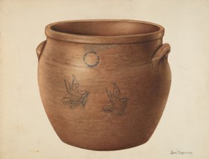 克罗克，1940年。 作者 约翰·塔伦蒂诺