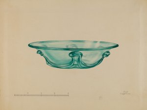 碟子，约1938年。 作者 约翰·塔伦蒂诺