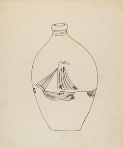 烧瓶，约1939年。 作者 约翰·塔伦蒂诺