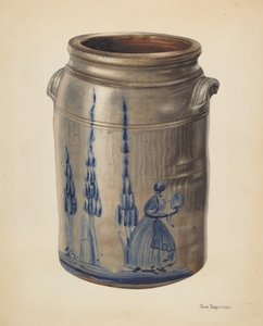罐子，约1937年。 作者 约翰·塔伦蒂诺