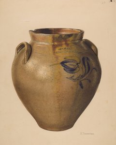 罐子，约1938年。 作者 约翰·塔伦蒂诺