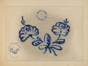 罐子，约1938年。 作者 约翰·塔伦蒂诺