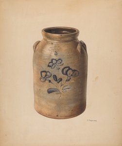 罐子，大概是1937-1938年。 作者 约翰·塔伦蒂诺