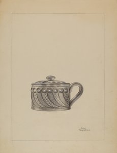芥末罐，约1936年。 作者 约翰·塔伦蒂诺
