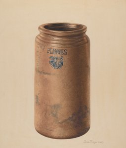 保存罐，约1938年。 作者 约翰·塔伦蒂诺