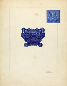 盐窖，约1940年。 作者 约翰·塔伦蒂诺