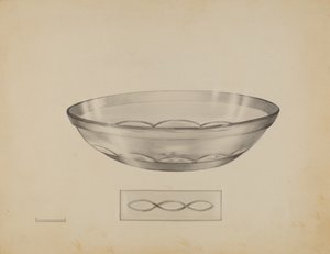 浅盘，约1936年。 作者 约翰·塔伦蒂诺