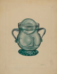 糖碗，约1936年。 作者 约翰·塔伦蒂诺