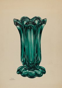 花瓶，约1937年。 作者 约翰·塔伦蒂诺