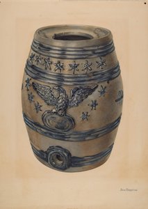 酒桶，约1939年。