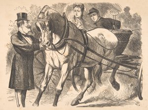 缓和遏制的冲动，1869年7月24日，1869年。 作者 约翰·坦尼尔