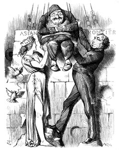 矮胖，1878年。 作者 约翰·坦尼尔