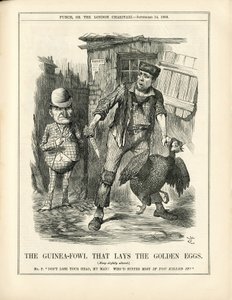 约翰-坦尼尔（John Tenniel）（1820-1914）在Punch上的插图 作者 约翰·坦尼尔