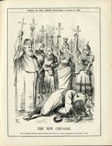 约翰-坦尼尔（John Tenniel）（1820-1914）在Punch上的插图 作者 约翰·坦尼尔