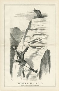 约翰-滕尼尔（1820-1914）在《冲锋枪》中的插图 作者 John Tenniel