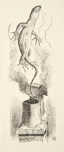 来自刘易斯卡罗尔（1832  -  98年），酒吧的Alices Adventures in Wonderland。 1891年 作者 约翰·坦尼尔