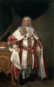 罗伯特沃尔波爵士（1676-1745）肖像奥尔福德伯爵，1743年