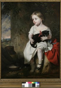 宠物，1853年 作者 约翰·托马斯·皮尔