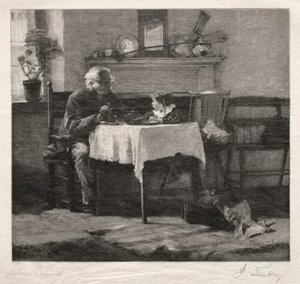 交换信任，1887年。 作者 约翰·廷基