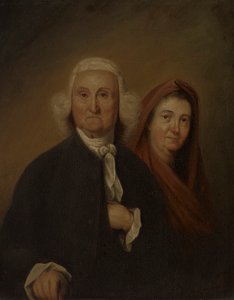 乔纳森-特伦布尔州长和费丝-罗宾逊-特伦布尔（1710 年 作者 John Trumbull