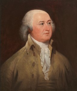 约翰-亚当斯，1793年。 作者 约翰·特伦布尔