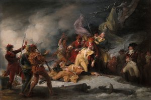 蒙哥马利将军在进攻魁北克时阵亡，1775 年 12 月 31 日 作者 约翰·特伦布尔