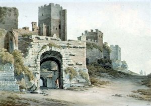 Porta Tiburtina（现在Porta di San Lorenzo），罗马，在里面看见 作者 约翰·沃威克·史密斯
