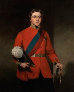 威尔士国王爱德华七世亲王，约1860年。