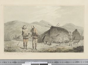 F.31 Tschuktschi 及其栖息地，c.1773-84（水彩） 作者 约翰·韦伯