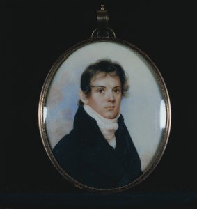 一个男人的肖像，c。 1810。