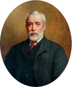 J.Whiteley Ward MP的肖像，c.1910 作者 约翰·威廉·布鲁克